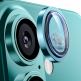 Lito S Plus Tempered Glass Camera Lens Protector - предпазни стъклени лещи за камерата на iPhone 16, iPhone 16 Plus (зелен) thumbnail