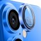 Lito S Plus Tempered Glass Camera Lens Protector - предпазни стъклени лещи за камерата на iPhone 16, iPhone 16 Plus (син) thumbnail