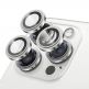 Lito S Plus Tempered Glass Camera Lens Protector - предпазни стъклени лещи за камерата на iPhone 16, iPhone 16 Plus (сребрист) thumbnail