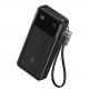 Anker PowerCore Power Bank 30W 20000 mAh With USB-C Cable Lanyard - външна батерия с 2xUSB-C и 1xUSB-A изходи с технология за бързо зареждане (черен) thumbnail