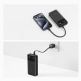 Anker PowerCore Power Bank 30W 20000 mAh With USB-C Cable Lanyard - външна батерия с 2xUSB-C и 1xUSB-A изходи с технология за бързо зареждане (черен) thumbnail 4