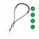 4smarts PhonoLace USB-C Mobile Phone Chain - универсална връзка за носене през врата за смартфони, с вграден USB-C към USB-C кабел (100 см) (черен) thumbnail