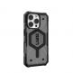 Urban Armor Gear Pathfinder Clear MagSafe Case - удароустойчив хибриден кейс с MagSafe за iPhone 16 Pro Max (сив) thumbnail 5
