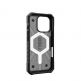 Urban Armor Gear Pathfinder Clear MagSafe Case - удароустойчив хибриден кейс с MagSafe за iPhone 16 Pro Max (сив) thumbnail 9