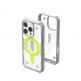 Urban Armor Gear Pathfinder Clear MagSafe Case - удароустойчив хибриден кейс с MagSafe за iPhone 16 Pro (сив-зелен) thumbnail 7