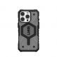 Urban Armor Gear Pathfinder Clear MagSafe Case - удароустойчив хибриден кейс с MagSafe за iPhone 16 Pro (сив) thumbnail 8