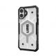 Urban Armor Gear Pathfinder Clear MagSafe Case - удароустойчив хибриден кейс с MagSafe за iPhone 16 Plus (прозрачен) thumbnail 8
