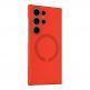 Tactical MagForce Aramid Bloody Mary Limited Edition Case - кевларен кейс с MagSafe за Samsung Galaxy S24 Ultra (червен) thumbnail 2