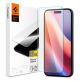 Spigen Glass Tr Slim HD Tempered Glass - калено стъклено защитно покритие за iPhone 16, iPhone 15 (прозрачен) thumbnail