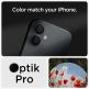 Spigen Glass tR EZ Fit Optik Pro Lens Protector 2 Pack - 2 комплекта предпазни стъклени лещи за камерата на iPhone 16, iPhone 16 Plus (черен) thumbnail 11