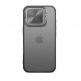 Nillkin CamShield Prop Hard Case - хибриден удароустойчив кейс за iPhone 16 Pro (черен-прозрачен) thumbnail