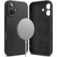 Ringke Silicone Magnetic MagSafe Case - силиконов (TPU) калъф с MagSafe за iPhone 16 (черен) thumbnail