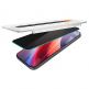 Spigen Glass tR EZ Fit Privacy Tempered Glass 2 Pack - 2 броя стъклени защитни покрития с определен ъгъл на виждане за дисплея за iPhone 16 Pro thumbnail 6