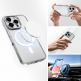 4smarts 360° Premium Protection Set - хибриден удароустойчив кейс с MagSafe и стъклено защитно покритие за дисплея на iPhone 16 Pro (прозрачен) thumbnail 4