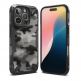 Ringke Fusion-X Case - хибриден удароустойчив кейс за iPhone 16 Pro (черен-камуфлаж) thumbnail