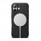 Ringke Onyx Magnetic MagSafe Case - силиконов (TPU) калъф с MagSafe за iPhone 16 (черен) thumbnail 2