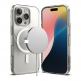 Ringke Fusion Magnetic Case - хибриден кейс с висока степен на защита с MagSafe за iPhone 16 Pro (прозрачен)  thumbnail