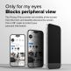 Ringke Privacy Easy Slide Tempered Glass 2 Pack - 2 броя калени стъклени защитни покрития с определен ъгъл на виждане за дисплея на iPhone 16 Pro Max (прозрачен) thumbnail 4