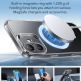 ESR Zero HaloLock MagSafe Case - удароустойчив силиконов (TPU) калъф с MagSafe за iPhone 16 (прозрачен)  thumbnail 5