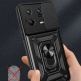 Techsuit CamShield Case - хибриден удароустойчив кейс с пръстен против изпускане за Xiaomi 13 Pro (черен)  thumbnail 3