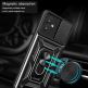 Techsuit CamShield Case - хибриден удароустойчив кейс с пръстен против изпускане за Samsung Galaxy A05 (черен)  thumbnail 5