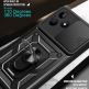 Techsuit CamShield Case - хибриден удароустойчив кейс с пръстен против изпускане за Xiaomi 13 Ultra (черен)  thumbnail 4