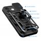 Techsuit CamShield Case - хибриден удароустойчив кейс с пръстен против изпускане за iPhone 16 (черен)  thumbnail 2