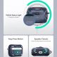 ESR AirPods Pro Cyber Lock Armor Halolock MagSafe Case - силиконов удароустойчив калъф с карабинер съвместим с MagSafe за Apple AirPods Pro 2, AirPods Pro (син) thumbnail 7