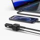 Spigen PC2000 ArcStation Dual Car Charger PD 65W - зарядно за кола с 2xUSB-C изхода с технология за бързо зареждане (черен) thumbnail 10
