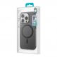 Benks Magnetic Lucid Armor Case - хибриден удароустойчив кейс с MagSafe за iPhone 16 (сив) thumbnail 9