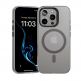 Benks Magnetic Lucid Armor Case - хибриден удароустойчив кейс с MagSafe за iPhone 16 Pro (сив) thumbnail