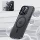 Benks Magnetic Lucid Armor Case - хибриден удароустойчив кейс с MagSafe за iPhone 16 Pro Max (сив) thumbnail 5
