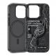 Benks Magnetic City London Case - хибриден удароустойчив кейс с MagSafe за iPhone 16 Pro Max (черен) thumbnail 2