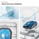 Spigen EliteShield EZ Fit Hybrid Glass Protector 2 Pack - 2 броя хибридни защитни покрития за дисплея на Apple Watch 10 42мм (2024) (прозрачен) thumbnail 7
