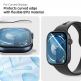 Spigen EliteShield EZ Fit Hybrid Glass Protector 2 Pack - 2 броя хибридни защитни покрития за дисплея на Apple Watch 10 42мм (2024) (прозрачен) thumbnail 9