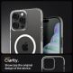 Spigen Liquid Crystal MagSafe Case - тънък силиконов (TPU) калъф с MagSafe за iPhone 16 Pro Max (прозрачен)  thumbnail 9