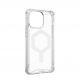 Urban Armor Gear Plyo MagSafe Case - удароустойчив хибриден кейс за iPhone 15 Pro Max (прозрачен-бял) (bulk) thumbnail 9