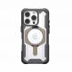 Urban Armor Gear Plasma XTE MagSafe Case - удароустойчив хибриден кейс с MagSafe за iPhone 15 Pro Max (сив-прозрачен) (bulk) thumbnail