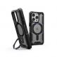 Urban Armor Gear Plasma XTE MagSafe Case - удароустойчив хибриден кейс с MagSafe за iPhone 15 Pro Max (черен-прозрачен) (bulk) thumbnail