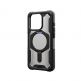 Urban Armor Gear Plasma XTE MagSafe Case - удароустойчив хибриден кейс с MagSafe за iPhone 15 Pro Max (черен-прозрачен) (bulk) thumbnail 3