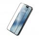 Benks Air Shield HD Full Screen Tempered Glass - калено стъклено защитно покритие за дисплея на iPhone 16 Pro Max (черен-прозрачен) thumbnail