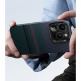 Benks Armor Air Aurora Kevlar Case 600D - кевларен кейс с MagSafe за iPhone 16 Plus (черен-зелен) thumbnail 8