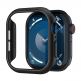 Spigen Thin Fit Case - качествен твърд кейс за Apple Watch 10 42мм (2024) (черен) thumbnail 2