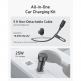Anker MagGo Magsafe Wireless Car Charger Mount 15W with Car Charger - поставка за радиатора на кола с безжично зареждане и зарядно за кола за iPhone с Magsafe (черен) thumbnail 2