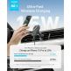 Anker MagGo Magsafe Wireless Car Charger Mount 15W with Car Charger - поставка за радиатора на кола с безжично зареждане и зарядно за кола за iPhone с Magsafe (черен) thumbnail 3
