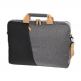 Hama Florenz Laptop Bag 14.1 - елегантна чанта с дръжки и презрамка за MacBook Air 13, MacBook Pro 13, MacBook Pro 14 и лаптопи до 14 инча (черен-сив) thumbnail