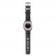 Nomad Rocky Point Strap - силиконова каишка за Apple Watch 42мм, 44мм, 45мм, 46мм, Ultra 49мм (черен) thumbnail 8