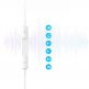 Choetech OC-A011 In-Ear USB-C Stereo Headphones - слушалки с USB-C кабел, управление на звука и микрофон (бял) thumbnail 4