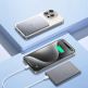 Joyroom Ultra Slim Magnetic Wireless Quick Charging Power Bank 5000 mAh 20W - преносима външна батерия с Lightning порт, USB-C изход и безжично зареждане с MagSafe (сив) thumbnail 17