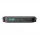 Joyroom Mini Magnetic Wireless Quick Charging Power Bank 5000 mAh 20W - преносима външна батерия с USB-C порт, USB-A изход и безжично зареждане с MagSafe (черен) thumbnail 6
